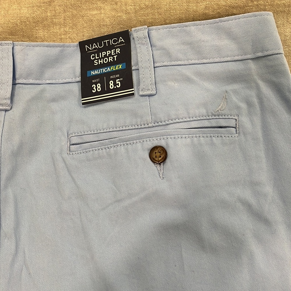 Nautica light blue men’s shorts sz 38